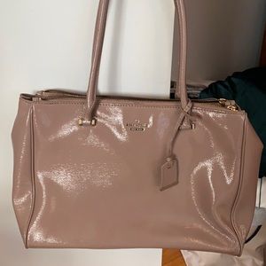 Kate spade large blush/nude shoulder bag